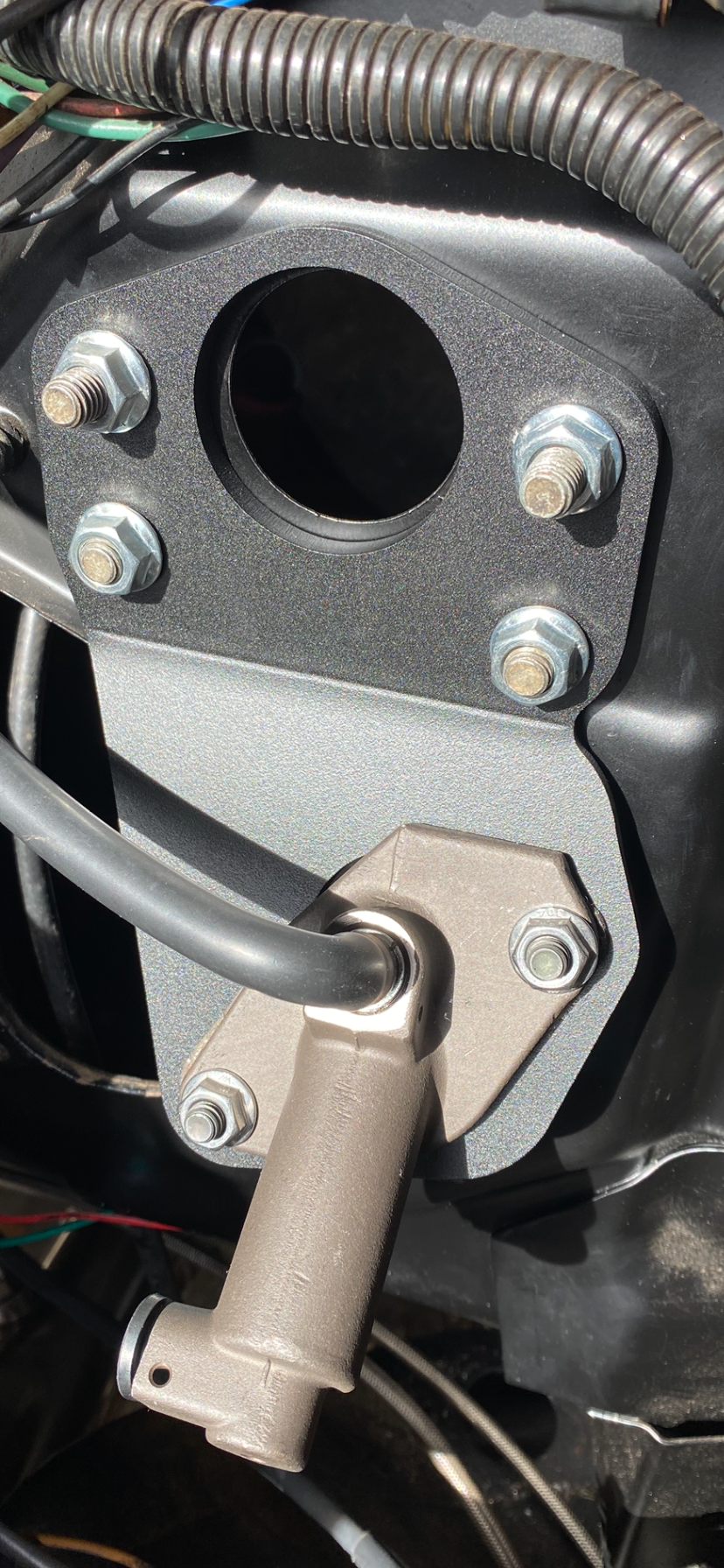 ‘68-‘72 GM A-body (Chevelle, GTO, 442, GS) T56 TKX Firewall Bracket for Hydraulic Slave Cylinder - Image 2
